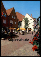 ÄLTERE POSTKARTE HUSUM NORDSEE ALTER BRAUEREIPLATZ Sonnenschirme Ernte23 Old Place Of Brewery Postcard AK Ansichtskarte - Husum