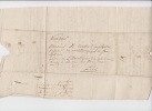 PRECURSEUR LETTRE DE AUDENAERDE 1740 - VERS LILLE - TEXTE NOBLESSE + SIGNATURE A VOIR - 1714-1794 (Austrian Netherlands)