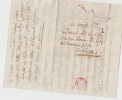 PRECURSEUR 1758 (?) DE 94 LOUVAIN POUR LIEGE - DOUCET .. + TEXTE NOBLESSE ? + SIGNATURE MANU. A VOIR - 1714-1794 (Oostenrijkse Nederlanden)