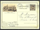 CB004 - CP - Albert Ier Casquette - Liège - Eglise St Jacques -  Bruxelles-Braine-le-Comte Le 15-05-1931 - Postcards 1909-1934