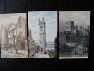 BRISTOL - 3 Cards - St Stephens Church + Cathedral + St Bartholomeo's Hospital   - Lot 224 - Bristol