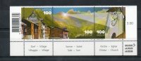 Suisse. Village-soleil-eglise - Unused Stamps