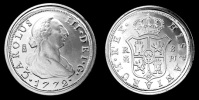 CARLOS III  (1.759-1.788)  8 REALES  1.772 PLATA  MADRID  SC/UNC  Réplica    T-DL-10.415 - Sonstige & Ohne Zuordnung