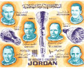 Jordan 1966 Astronauts & Spacecraft Gemini Mission 6-8 S/S MNH - Jordanien