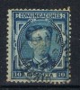 Sello 10 Cts Alfonso XII 1876, Fechador SAN MARTIN (Madrid) , Um 175 º - Used Stamps