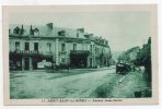 Saint-Eloy-les-Mines, Avenue Jean Jaurès, L. Thévenin, N° 11, Animée, Automobile, Attelage, Imprimerie - Saint Eloy Les Mines