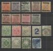 OLD GERMAN STATES -  LOT OF 18 DIFFERENT - USED AND UNUSED - NICE COLLECTION - Collections