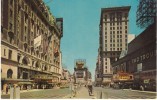 New York City NY, Times Square, Billboards, Movie Theatre, Street Scene, Auto, 1960s Vintage Postcard - Time Square
