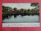 Albany,NY--Boat House Washington Park--cancel 1906--PJ 141 - Albany