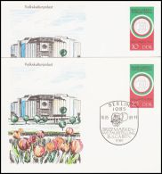 Germany GDR 1989, Postal Stationery - Postcards - Used