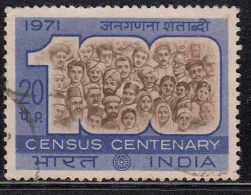 India Used 1971,  Census,    (sample Image) - Used Stamps