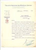 PARIS   PETROLES JUPITER-SHELL-58 RUE DE LA BOETIE -1931 - Verkehr & Transport