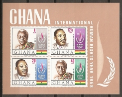 CELEBRIDADES - GHANA 1969 - Yvert #H33B - MNH ** - Martin Luther King
