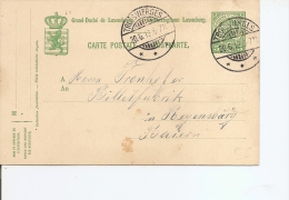 Luxembourg ( EP De 1912 Vers La Bavière à Voir) - Interi Postali