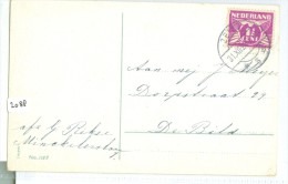 POSTKAART Gelopen In 1928 Van ZEIST 5 Naar DE BILDT  (2088) - Storia Postale