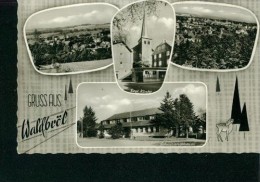 Gruss Aus Waldbröl MB Schullandheim Panorama Kirche 24.9.1961 - Waldbröl