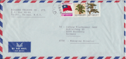 Taiwan  Modern Mailed Cover To Germany  #  49470 - Covers & Documents