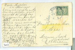 POSTKAART Gelopen In 1915 Van STEEG Naar ROTTERDAM * NVPH NR 55  (2097) - Lettres & Documents