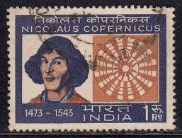 India Used 1973, Nicolaus Copernicus, Astronomer, Astronomy Science,,  Mathematics, Medicine, Etc.  (sample Image) - Used Stamps