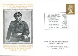 1974. XXX. ANNIVERSARY 1st. POLISH ARMOURED DIVISION EX-SERVICEMEN  REUNION DAY - Gouvernement De Londres (exil)