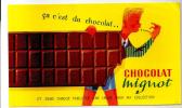 Buvard Chocolat MIGNOT, ça C'est Du Chocolat...  Des Années 1960 - Chocolat