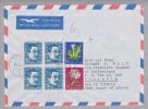 Schweiz Pro Juventute 1961-01-24 Thun Luftpostbrief 6Gr. NachMonrovia Liberia Ans Konsulat - Briefe U. Dokumente