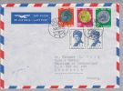 Schweiz Pro Patria 1962-08-14 Thun Luftpostbrief 4gr. Nach Monrovia Liberia Ans Konsulat - Covers & Documents