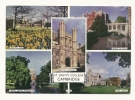 Cp, Angleterre, Cambridge, St-John's College, Multi-Vues, Voyagée 1966 ? - Altri & Non Classificati