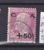 FRANCE N° 251 +50C S 1F50 LILAS AU PROFIT DES CAISSES D'AMORTISSEMENT  A + LONG + C DE 50C TOUCHANT POSTES OBL - Used Stamps