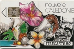 CARTE-PUCE-NOUVELLE-CALED ONNIE-80U-NC7 A-SC5-11/92-MOZAIQUE-V° N°00055-1 -0 Envers-UTILISEE-TBE- - Nueva Caledonia