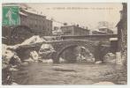 OLLIERGUES  EN HIVER - LES 2 PONTS SUR LA DORE - ECRITE EN 190? - 2 SCANS - - Olliergues