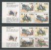 IRLANDE 1989  N° 678a/681a** = MNH .  Les 2 Feuillets Du Carnet . Superbe.  Cote: 13 € (Transports. Voitures, Cars) - Ongebruikt