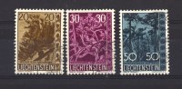 Liechtenstein  -  1960  :  Yv  356-58  (o)                ,       N2 - Oblitérés