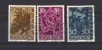 Liechtenstein  -  1960  :  Yv  356-58  (o)                ,       N2 - Gebraucht