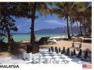 (300) Malaysia - Giant Chess On Beach - Chess
