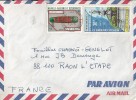 Nouvelle Calédonie  Lettre Par Avion  11/11/1976  Affranchie   Cat Yt ° 381,403 - Storia Postale