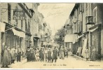 Carte Postale Ancienne Le Teil - La Rue - Bureau De Tabac - Le Teil