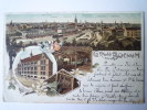 GRUSS  Aus  BOCHUM  :  Jolie Carte Couleur  1900 - Bochum