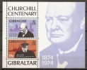 CELEBRIDADES/WINSTON CHURCHILL - GIBRALTAR 1974 - Yvert #H1 - MNH ** - Sir Winston Churchill