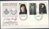 1977 CHYPRE  467-69 Président Makarios, Premier Jour, FDC - Used Stamps