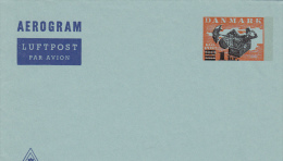 Denemarken Aerogram LF 22II Cat 9.00 Euro - Postal Stationery