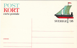 Zweden Postkort P100 Cat 1.00 Euro - Entiers Postaux