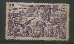 CAMEROUN - 1946 CHAD TO RHINE 10f (Koufra) USED - Used Stamps