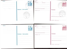 DE1849-    GERMANIA REP.FEDERALE    -  INTERI POSTALI NUOVI  E USATI    -  MICHEL NR.  P. 135+136+137 - Postkarten - Ungebraucht