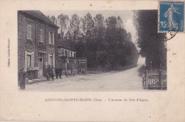 CPA LONGUEIL-SAINTE-MARIE 60 - L'avenue Du Bois D'Ageux - Longueil Annel