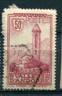 Andorre 1932-33 - YT 35 (o) Sur Fragment - Gebraucht