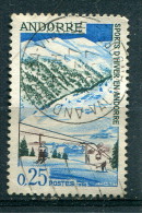 Andorre 1966 - YT 175 (o) Sur Fragment - Used Stamps