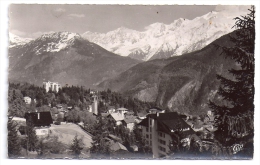 CPSM Photo Passy 74 Haute Savoie Plateau D' Assy Vue Général Mont Blanc Aiguilles De Chamonix édit CAP N°1738 écrite - Passy