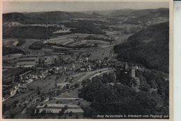 6783 DAHN - ERLENBACH, Burg Berwartstein, Luftaufnahme 1934 - Dahn