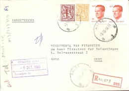 Omslag Enveloppe Aangetekend Aalst 3 - 285 - Buste